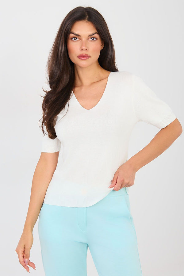Short sleeve sweater model 224000 Factory Price