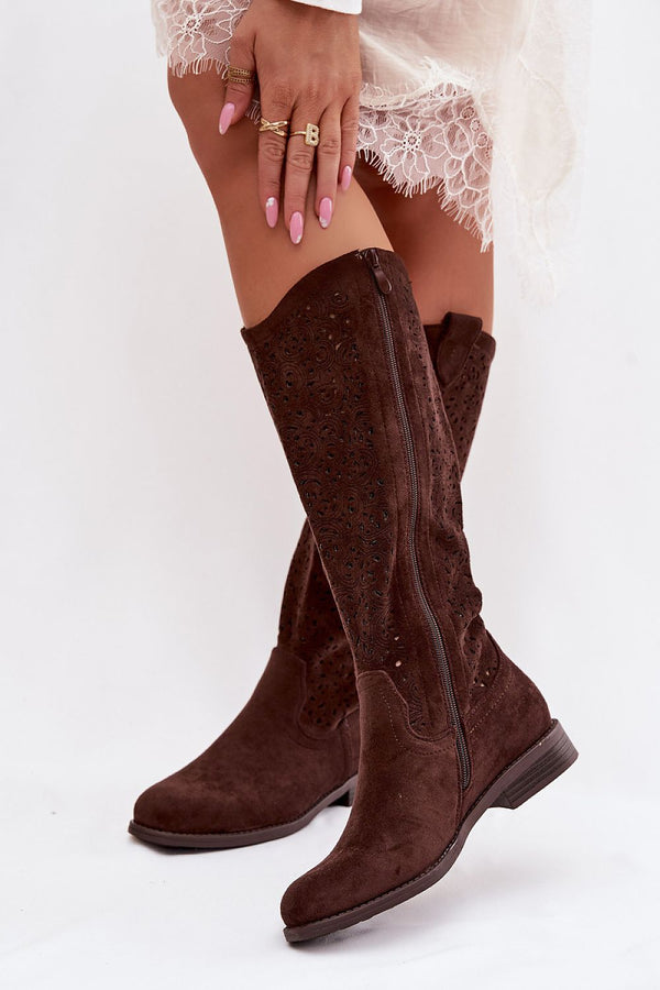 Open-work Boots model 224441 Step in style