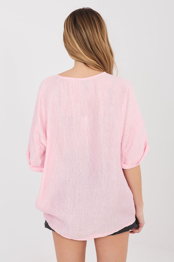 Short sleeve shirt model 225510 Italy Moda