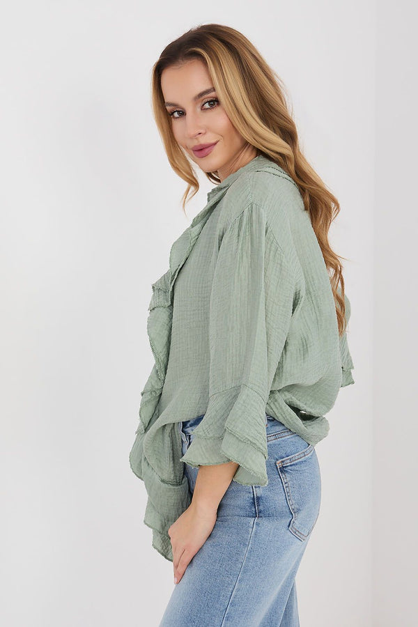 Long sleeve shirt model 225521 Italy Moda