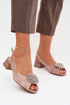 Heel sandals model 225955 Step in style
