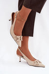 Heel sandals model 225957 Step in style