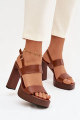 Heel sandals model 226114 Step in style