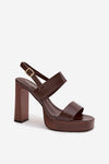 Heel sandals model 226115 Step in style