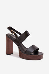 Heel sandals model 226116 Step in style