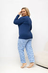 Plus Size Pajamas model 226132 Forever Pink