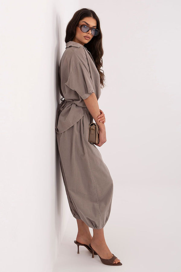 corduroy trousers model 226227 Italy Moda