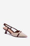 Heel sandals model 227445 Step in style
