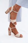 Heel sandals model 228103 Step in style