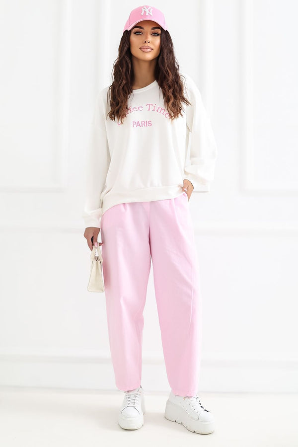 corduroy trousers model 228360 Rue Paris