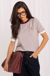 Short sleeve sweater model 230143 Italy Moda