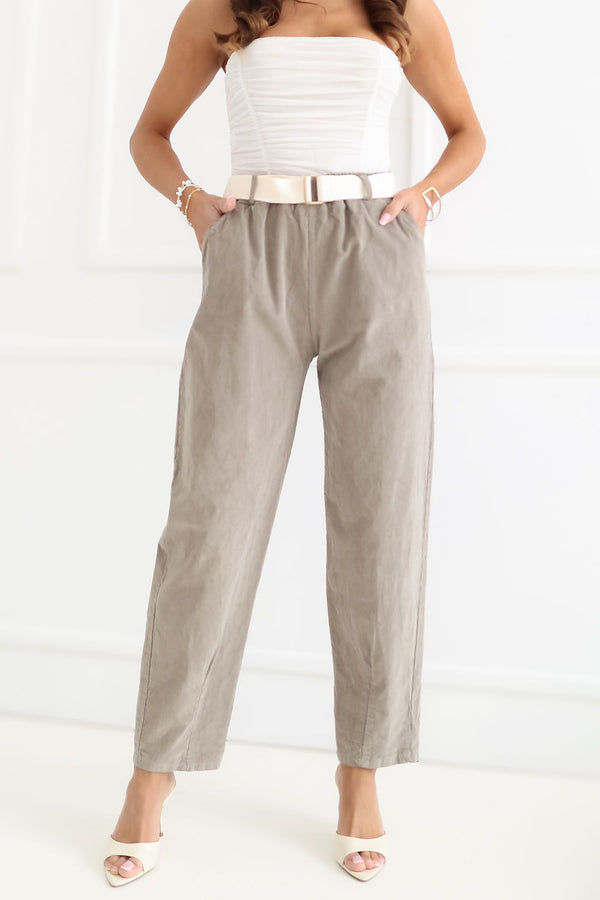 corduroy trousers model 230168 Italy Moda