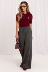 Short sleeve sweater model 230898 Italy Moda