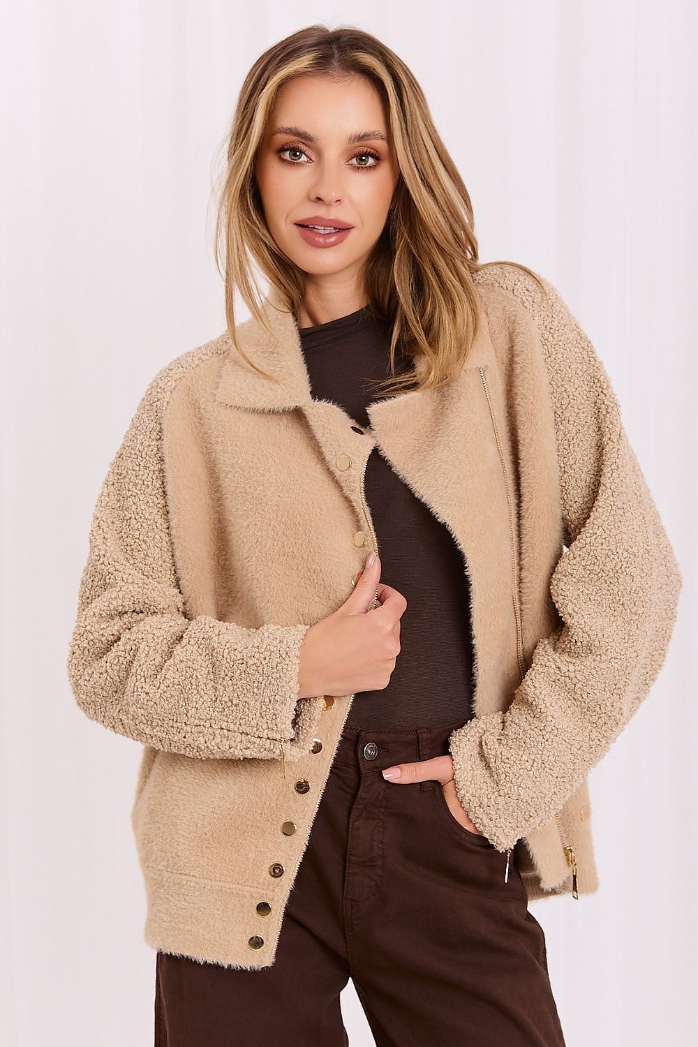 Jacket model 231137 Factory Price