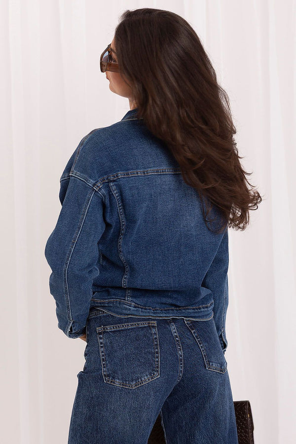 Denim jacket model 231366 Italy Moda