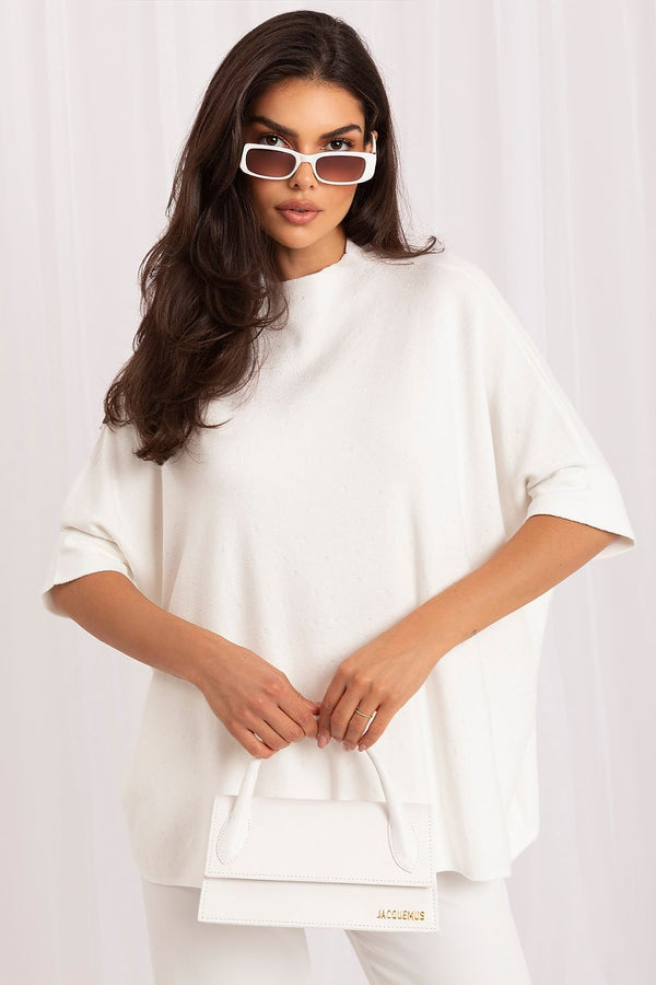 Short sleeve sweater model 231501 Italy Moda