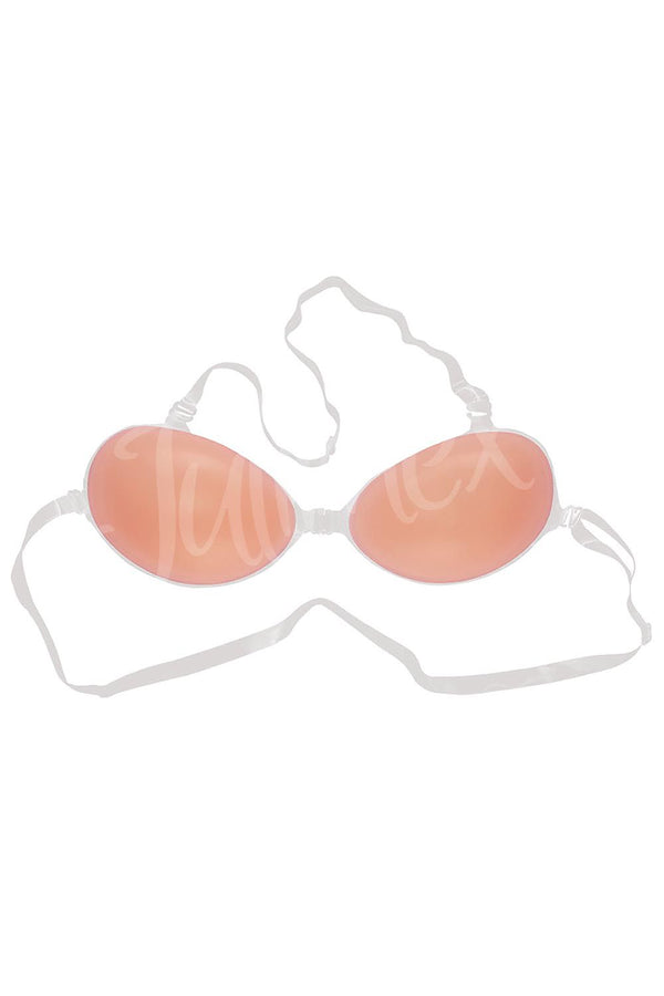 Stick-on adhesive bra