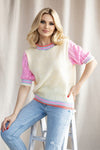 Pull à manches courtes