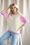Pull à manches courtes