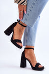sandales à talons