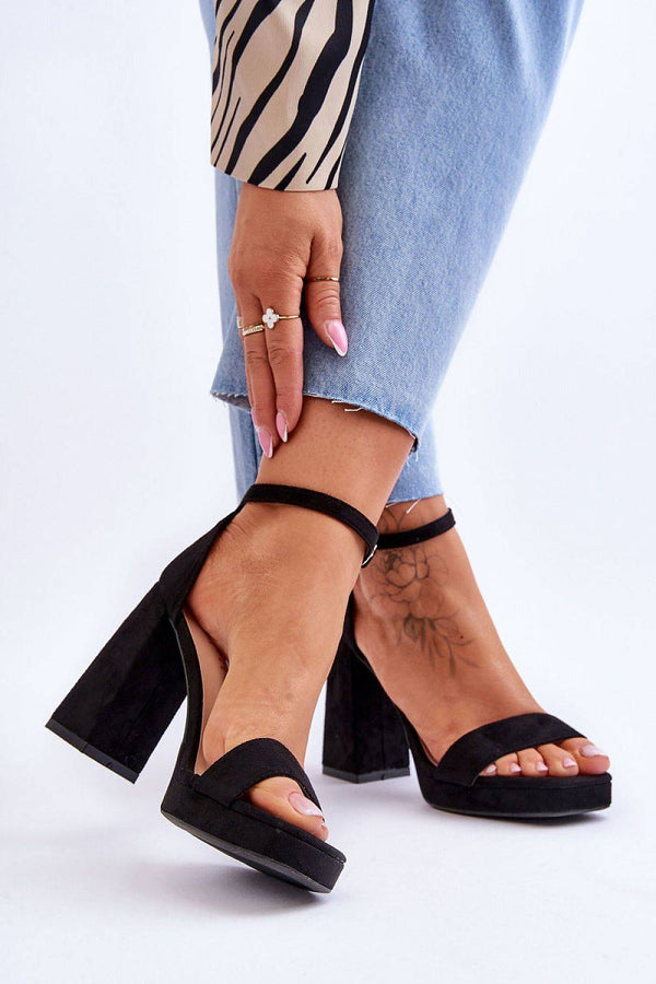 Heel sandals