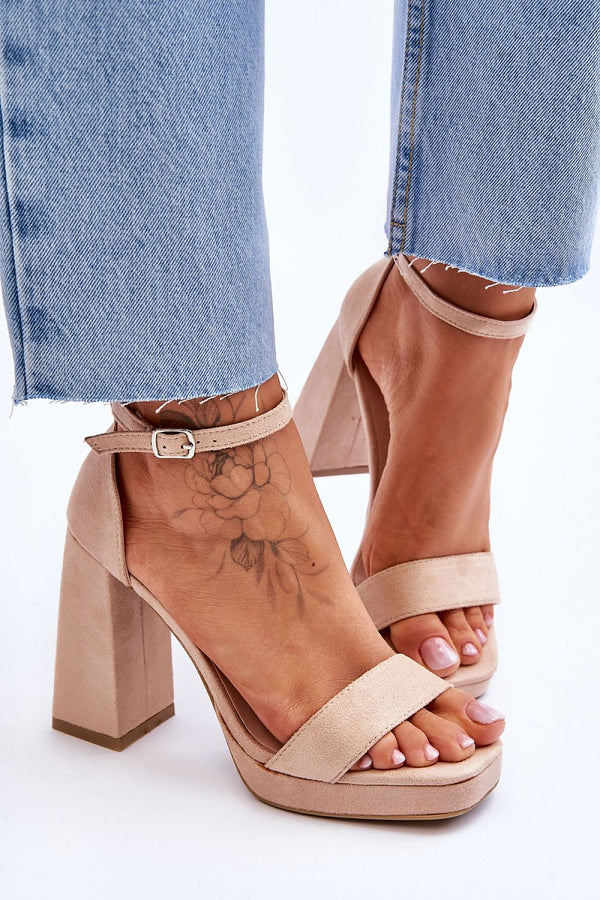 sandales à talons