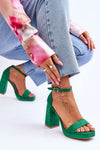 sandales à talons