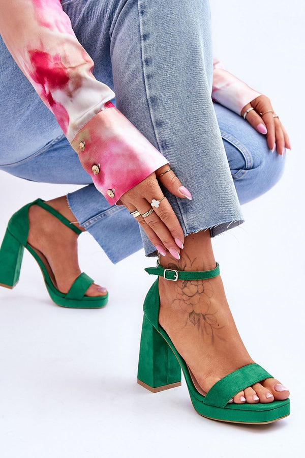 sandales à talons