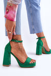 sandales à talons