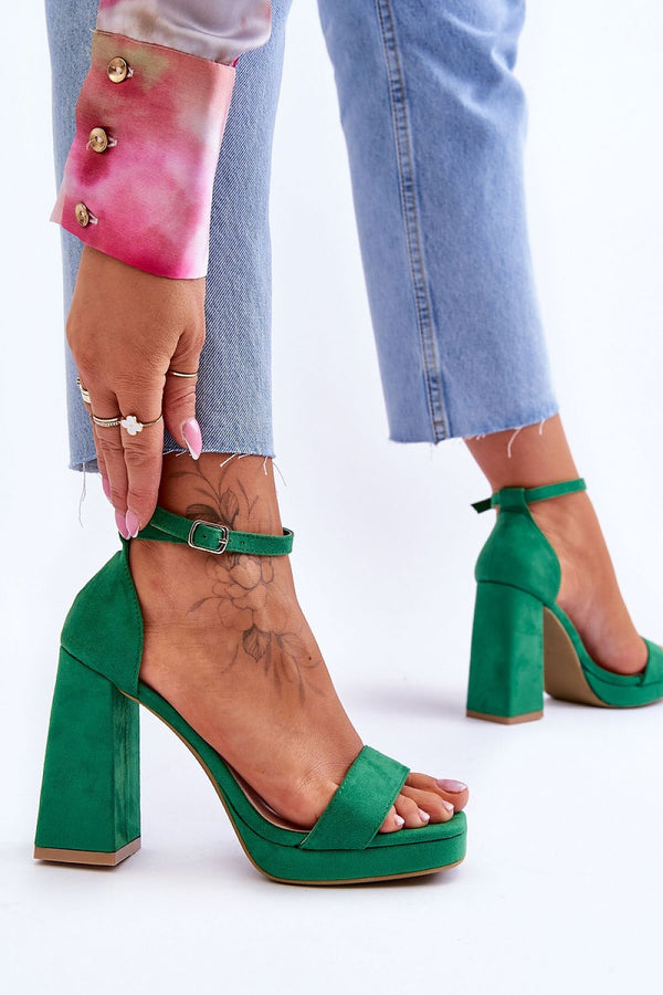 sandales à talons