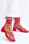 Strappy sandals