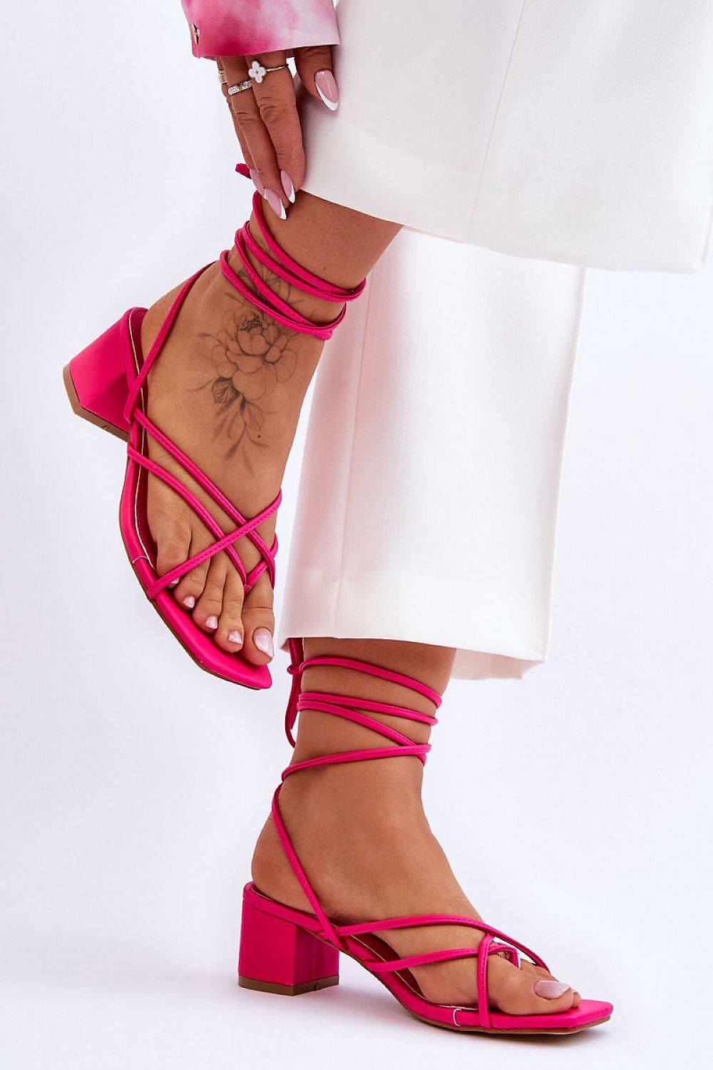 Strappy sandals