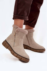 Snow boots model 220530 Step in style