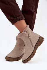 Snow boots model 220530 Step in style