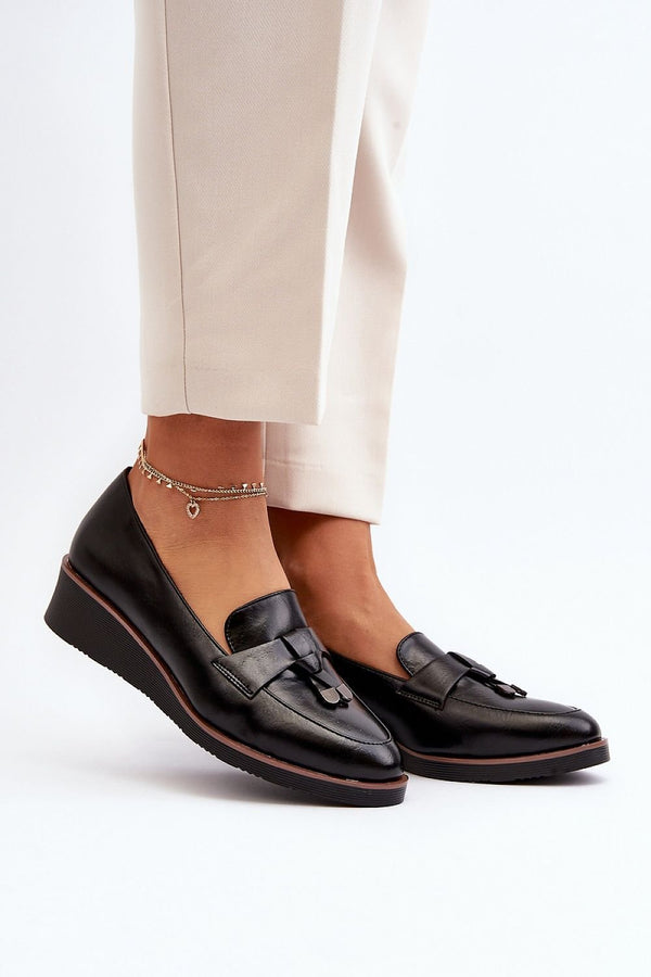 Chaussures basses en cothurne