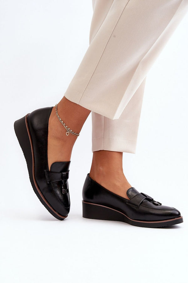 Chaussures basses en cothurne