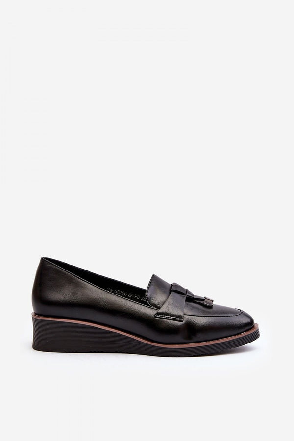 Chaussures basses en cothurne