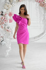  Short dress model 197544 Bicotone 