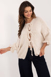 Women's Cardigan with Smooth Pattern