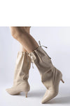 stiletto heeled boots