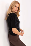 Short sleeve sweater model 216783 Factory Price 
