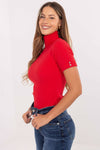  Short sleeve sweater model 217324 Factory Price 