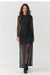  Evening dress model 219536 Makadamia 