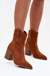  Heel boots model 219574 Step in style 