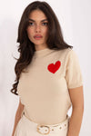  Short sleeve sweater model 219595 Factory Price 