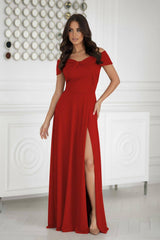  Long dress model 219676 Bicotone 
