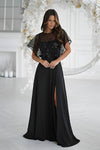  Long dress model 219685 Bicotone 