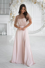  Long dress model 219689 Bicotone 