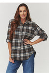  Long sleeve shirt model 219731 Makadamia 