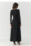  Long dress model 220464 Makadamia 